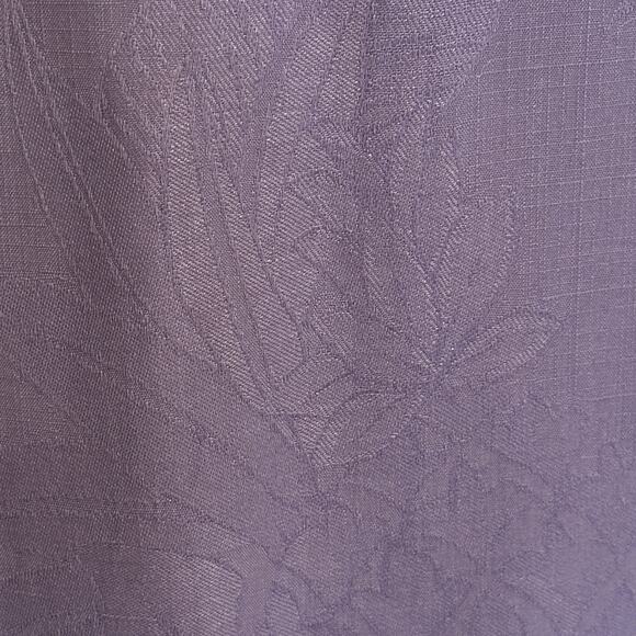 Tommy Bahama Lavender Silk Camp Shirt Mens XL Subtle Tropical Print Button Front - Picture 7 of 9